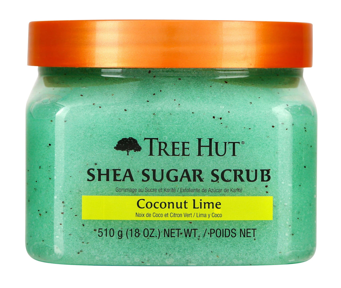 Tree Hut Shea Sugar Body Scrub Coconut Lime 18 oz.