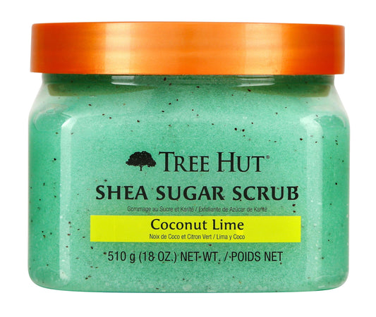 Tree Hut Shea Sugar Body Scrub Coconut Lime 18 oz.