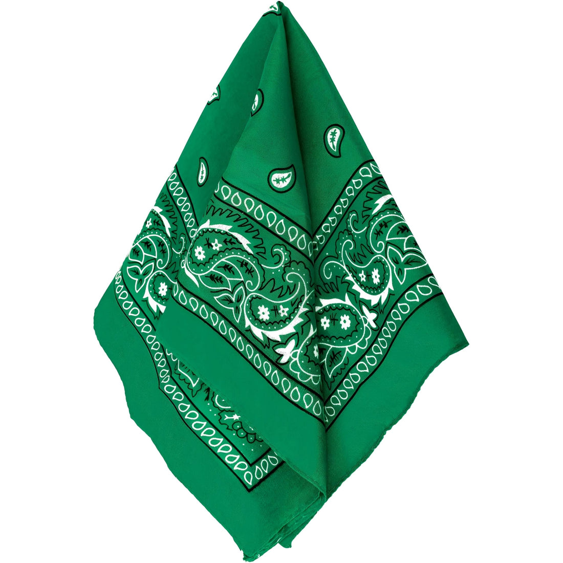 Soft and Stylish Paisley Patterned Women's Bandana for Hair or Scarf