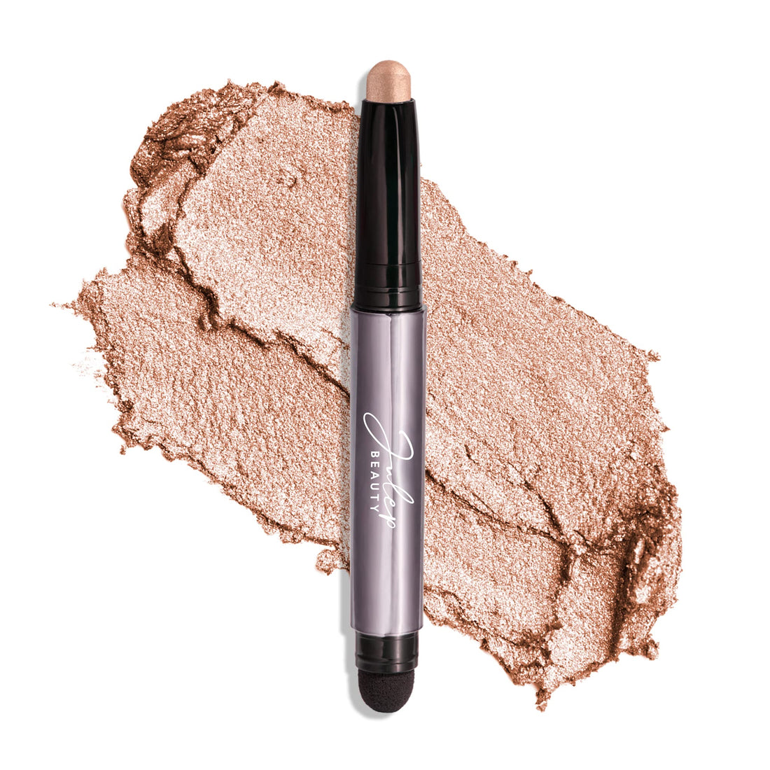 Champagne Shimmer Long-Lasting Waterproof Eyeshadow Stick for Smooth Crease-Free Application.