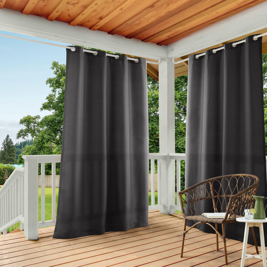 Shocking Deal: Heavy-Duty, Water-Resistant Curtains for Your Home Oasis