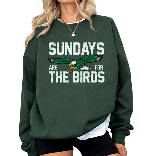 Limited Stock: Sundays Lie to Us - Get This Bird Sweatshirt