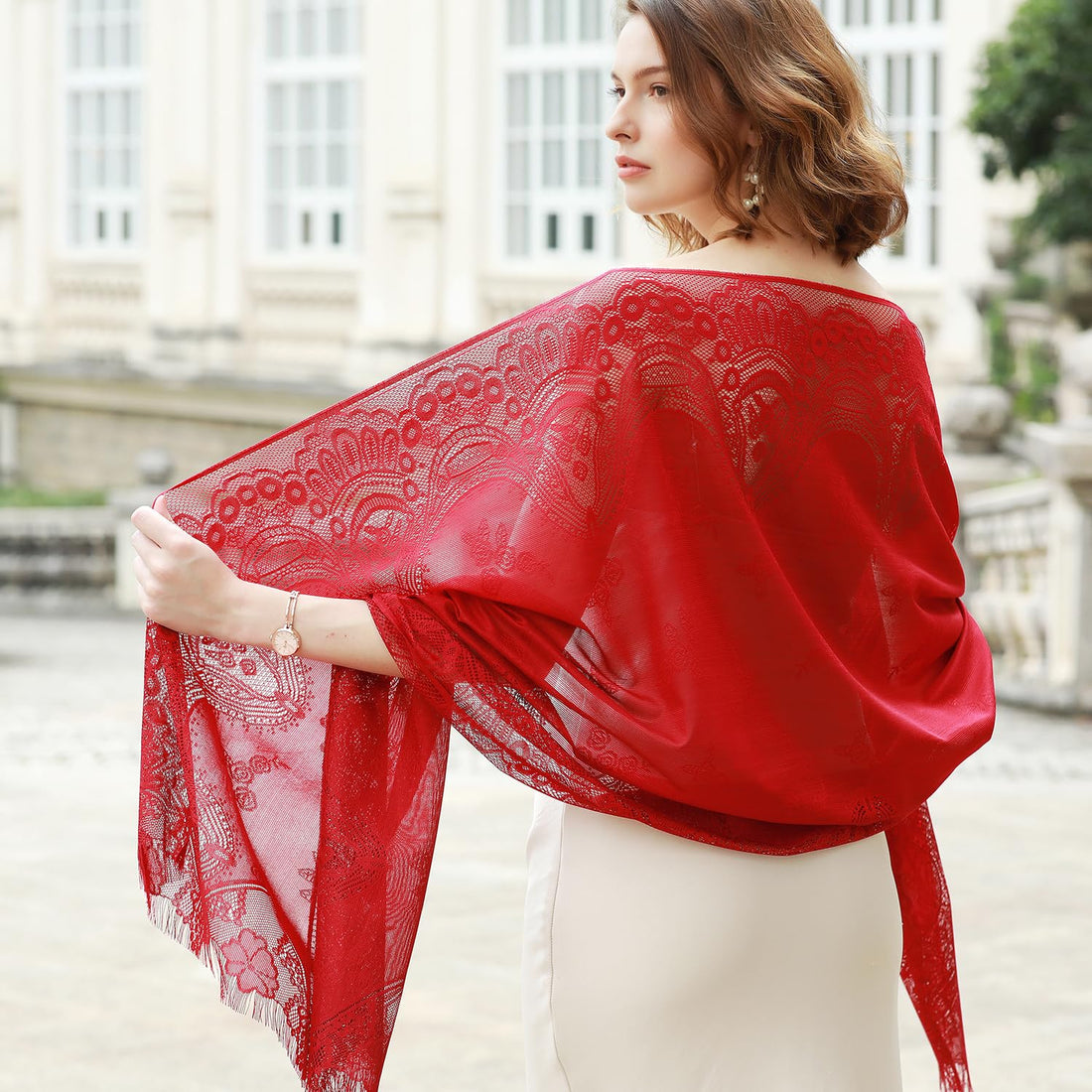 Elegant Shawls and Wraps for Women - Perfect for Evening Dresses and Weddings