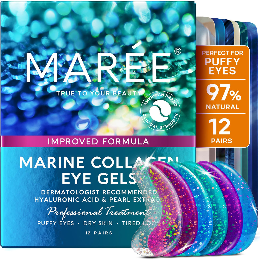 MAREE Eye Gels for Puffy Eyes and Circles Effective.