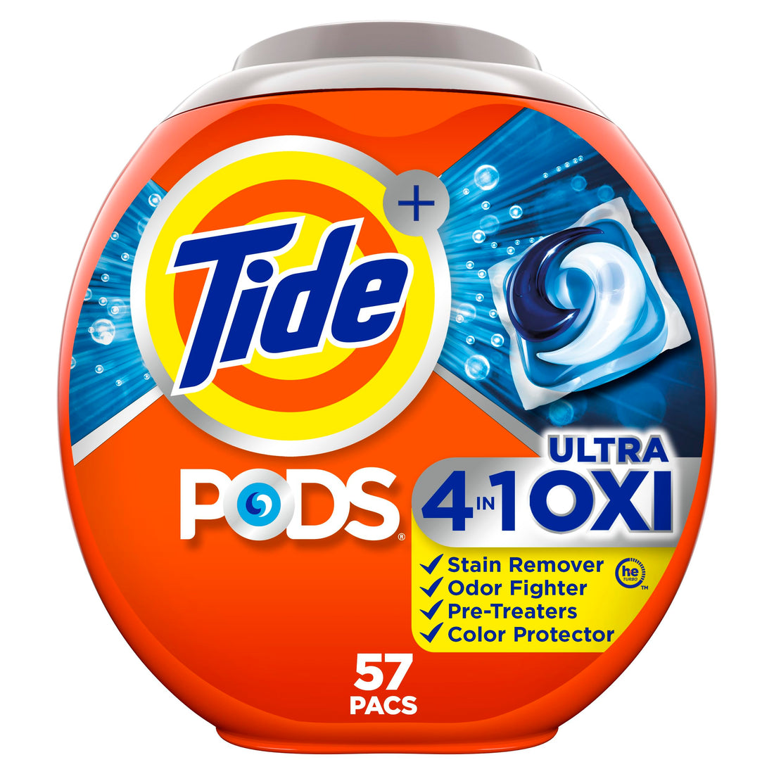 Tide 4-in-1 Ultra Oxi Laundry Detergent Pods