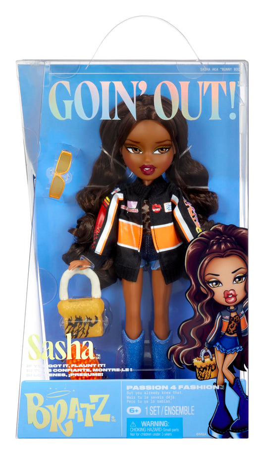 Sasha Bratz Doll with Stylish Outfit and Adorable Accessories Included.