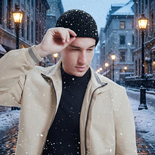 Men's Knitted Fisherman Beanie Hats