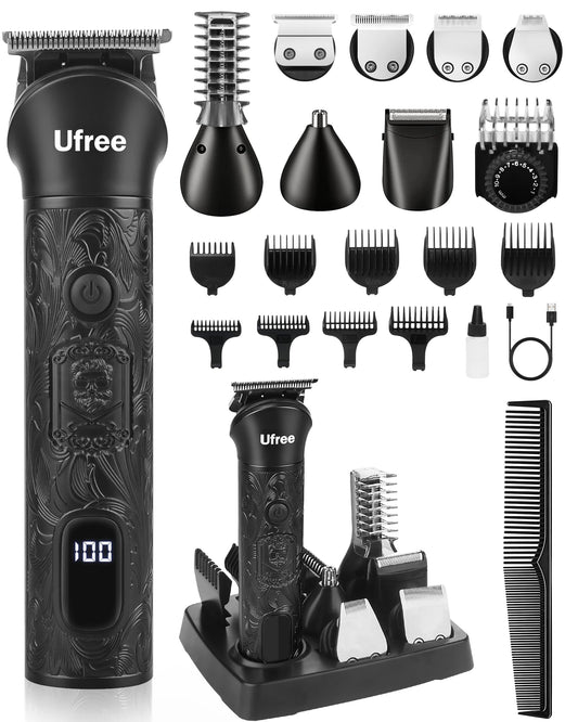 Revolutionize Your Grooming: 7-in-1 Men's Multi-Functional Electric Trimmer Kit