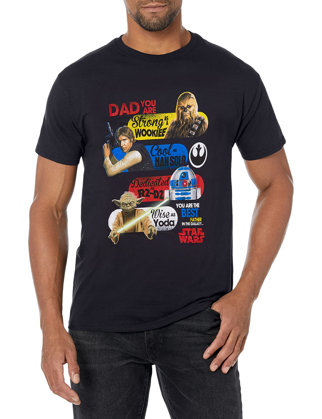 STAR WARS Men's Officially Licensed Tees for Dad.