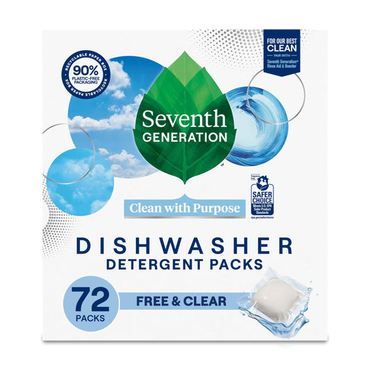 Seventh Generation Dishwasher Detergent Packs Review
