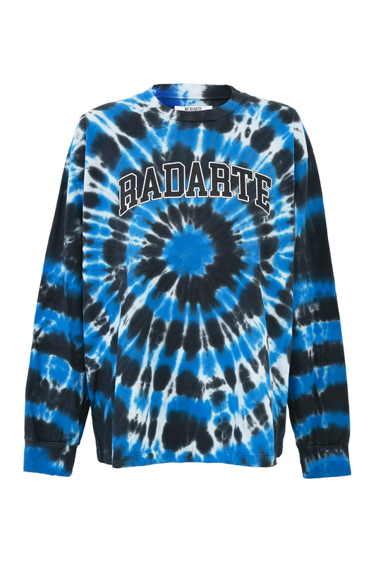 Unique, Hand-Dyed, Tie-Dye Long Sleeve T-Shirt by Rodarte Design.