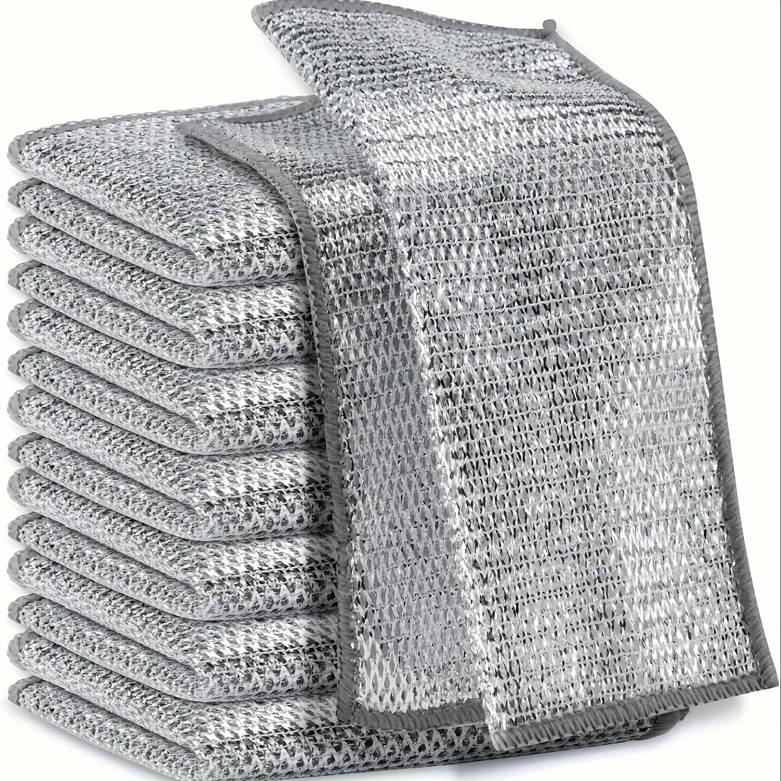 Miracle Cleaning Cloth Set - Ultra-Durable Mesh Ultrafine Fiber for Dry and Wet Cleaning