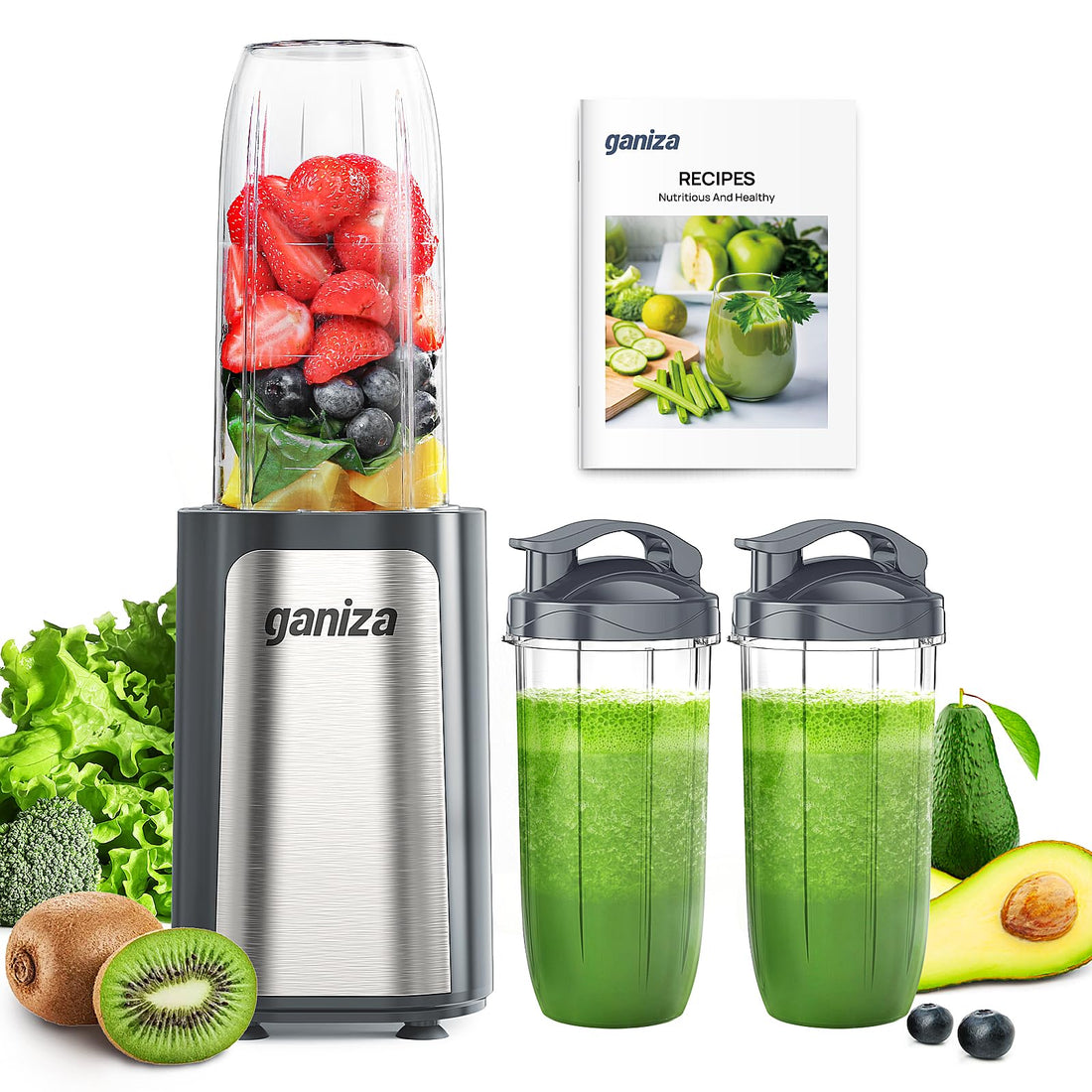 Ganiza Blender for Smoothies 14Pcs Personal Blender Review