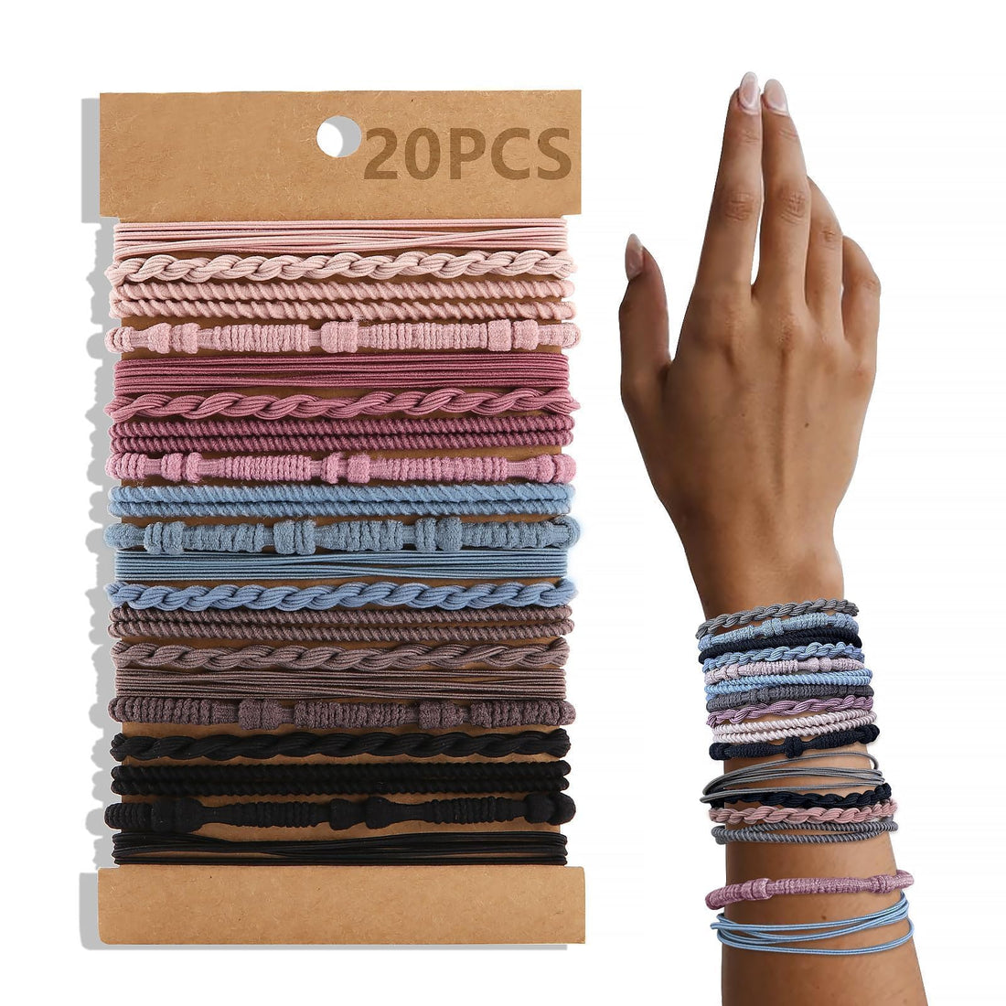 Boho Hair Ties Set of 10 PCS Hair Accessories