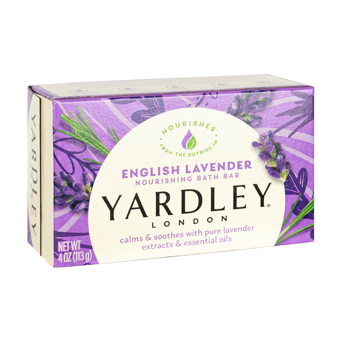 Luxurious Lavender Bliss: Soothing Bath Bar for English Soap Connoisseurs Unfolds