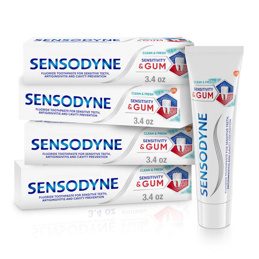 Sensodyne Sensitivity Gum Sensitive Toothpaste for Gingivitis and Sensitive Teeth Treatment