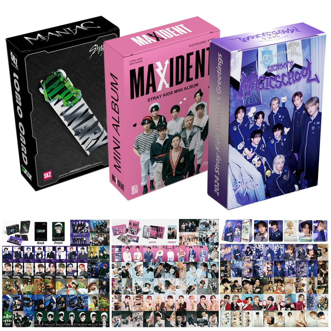 Exclusive Stray Kids Photocards: Oddinary Lomo Cards 3-Pack Gift Set