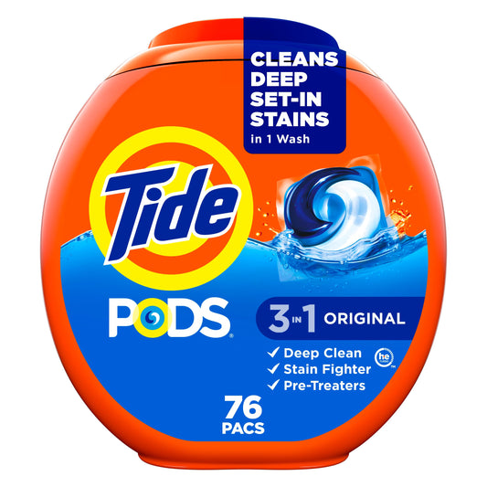 Tide PODS Laundry Detergent Pacs
