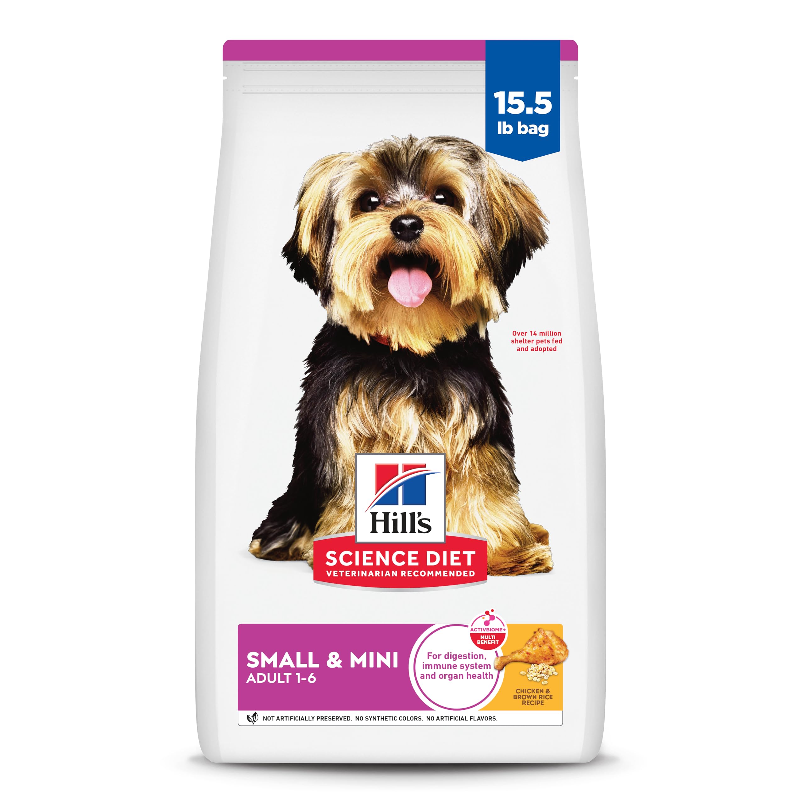 Small Breed Dog Food for Adults with Chicken and Brown Rice — Kiitn
