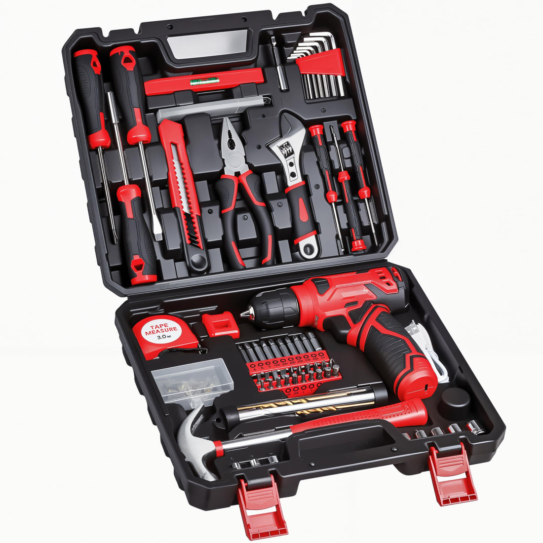 Secret Toolbox: Unlocking Ultimate Handyman Potential with Every 132 Piece Kit.