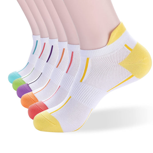 ATBITER Ankle Socks Womens and Men Thin Athletic Running Low Cut No Show Socks With Heel Tab ...