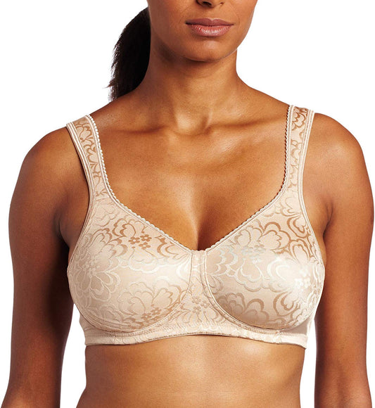 PLAYTEX Women's 18 Hour 4745 Ultimate Lift ⁘ Support Wireless Full-Coverage Bra, Single or 2 Pack.