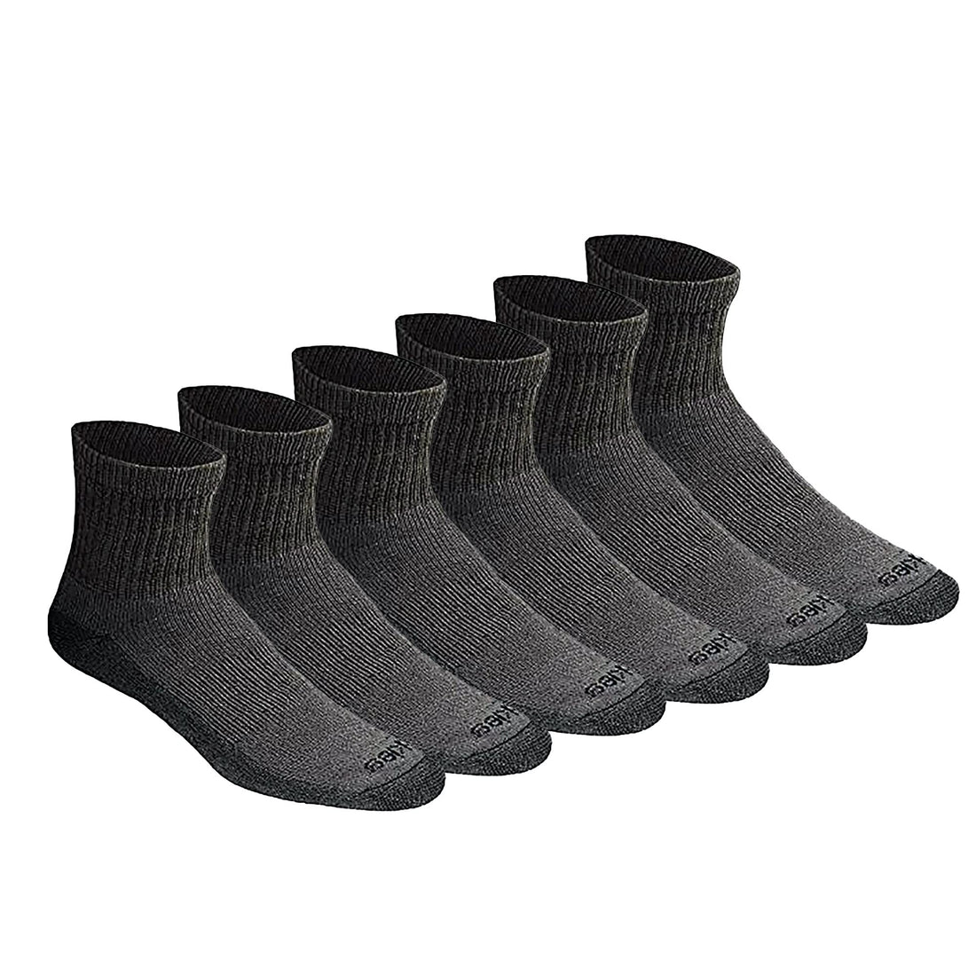 Men's Moisture Control Quarter Socks by Dickies, Various Sizes Available