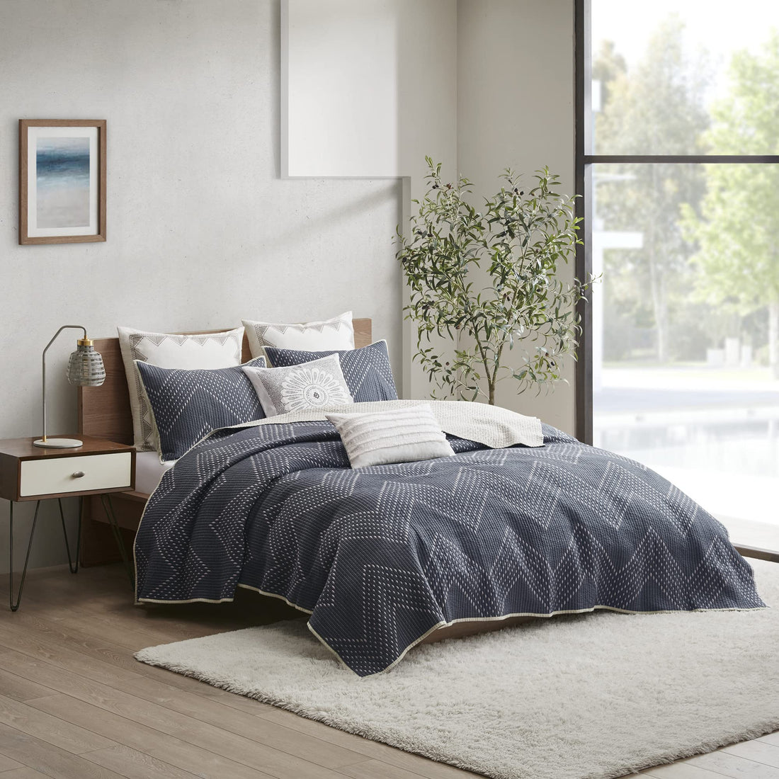 Don't Miss Out: Trendy Chevron Quilt Set That's Perfect for Every Season!