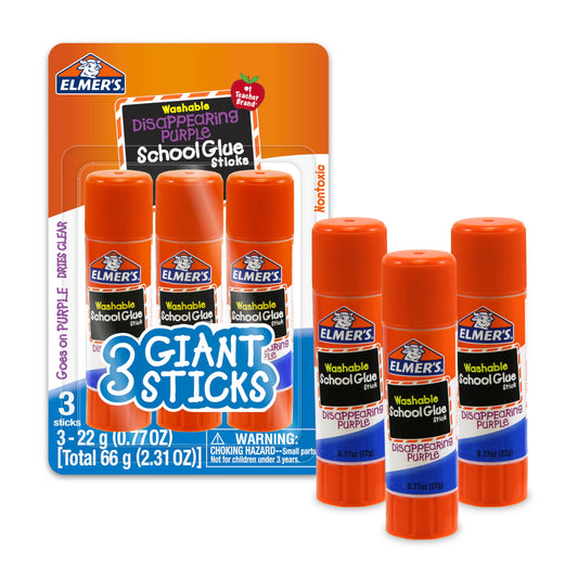 Unleash the Stick-tastic Power: Elmer's Extreme Purple Glue Blasts Away