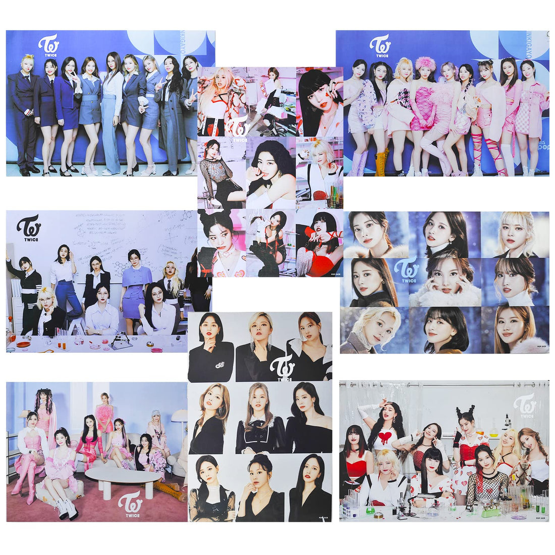 DYLLGL Kpop Twice Poster Formula of Love Twice Poster Set ...