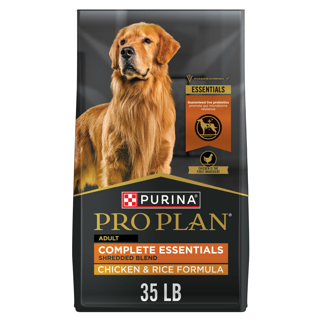 Delicious Shredded Chicken and Rice Dog Food with Probiotics Available