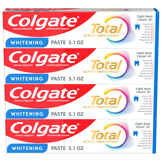 Colgate Total Whitening Toothpaste Pack
