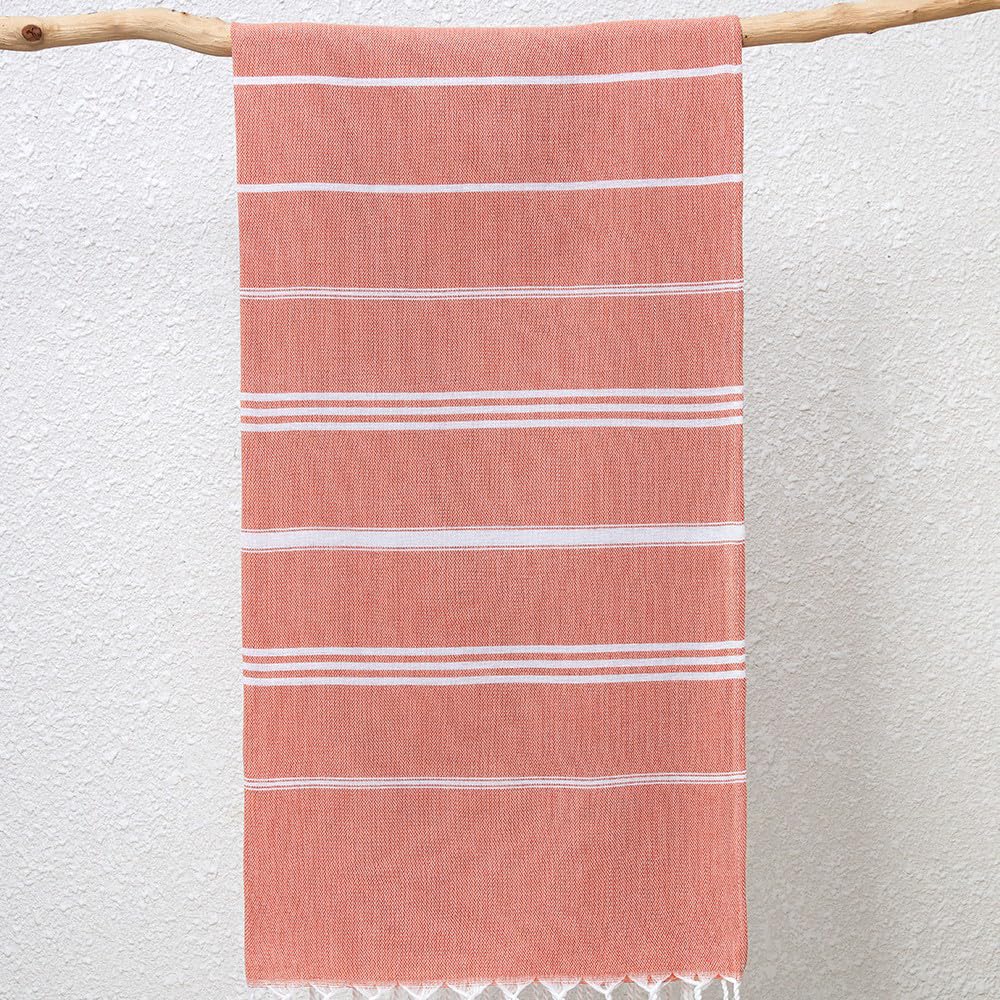 Unleash the Ultimate Beach Adventure with the Orange Oasis Towel