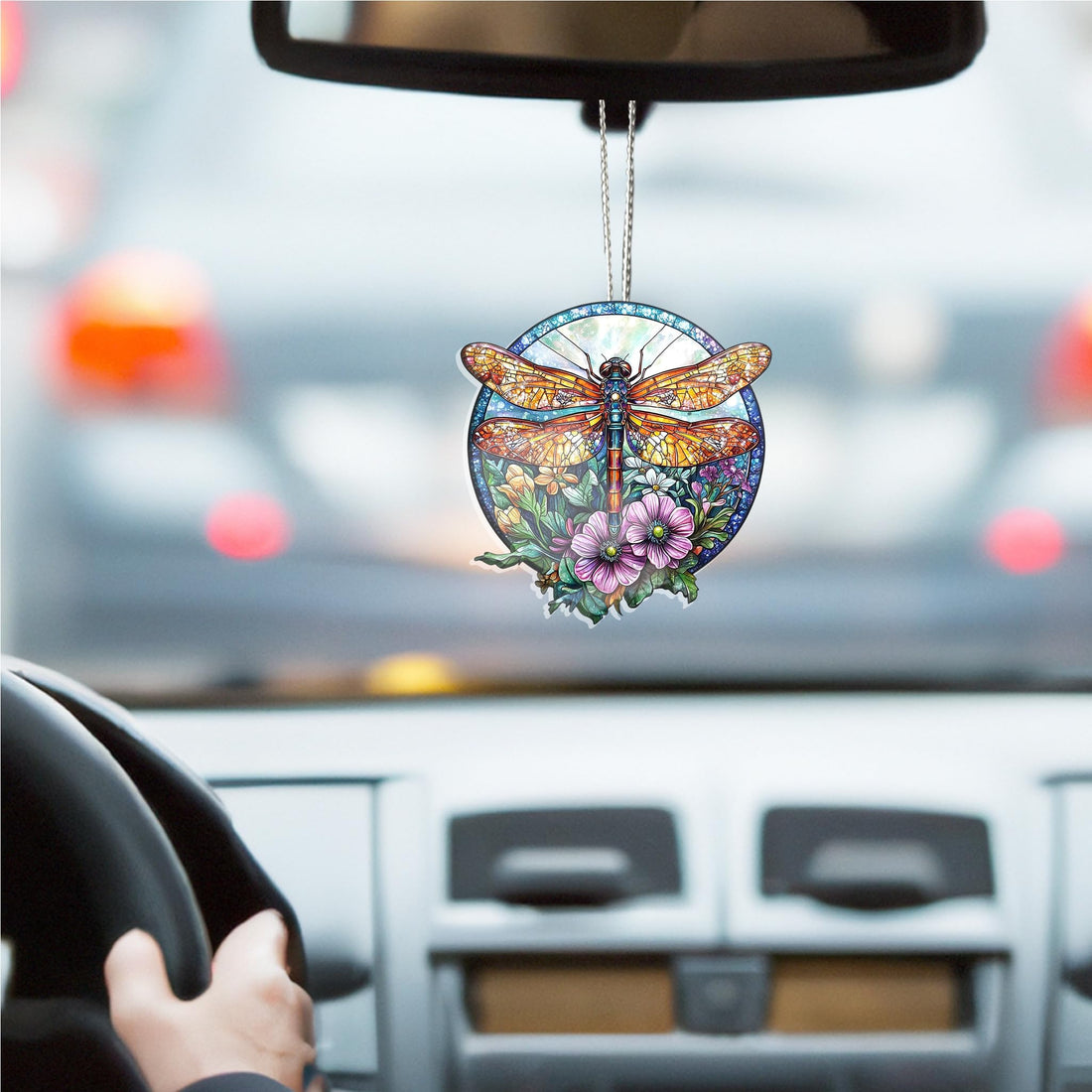 Dragonfly Car Charm Ornament