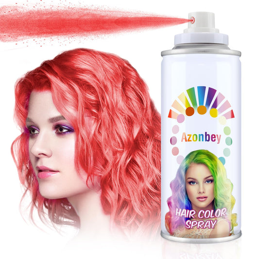 Azonbey Kids Temporary Hair Color Spray and Disposable Pomades - Natural Washable Gel Cream for ...