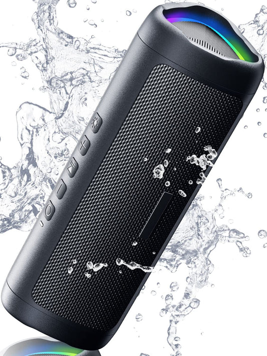Waterproof Bluetooth Speaker with Long Playtime and HD Sound