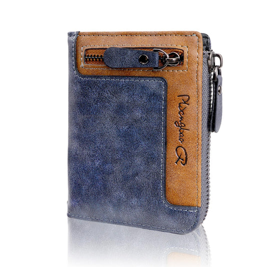 Best Leather Zipper Wallets for Men with RFID Blocking