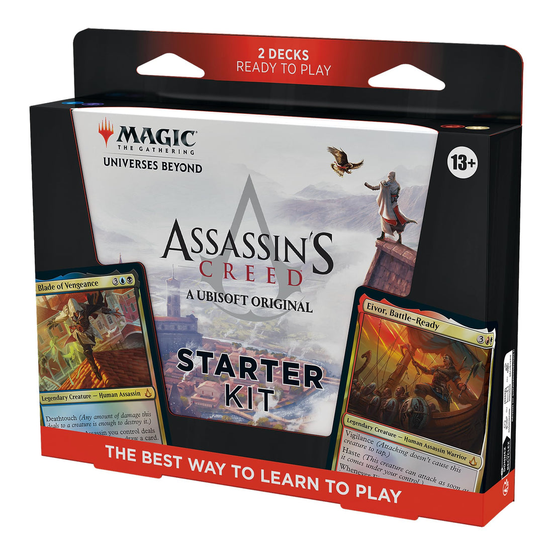 Magic: The Gathering - Assassin's Creed Starter Kit | Learn to Play Magic with 2 Assassin's Creed-Themed Decks | 2 Player Col