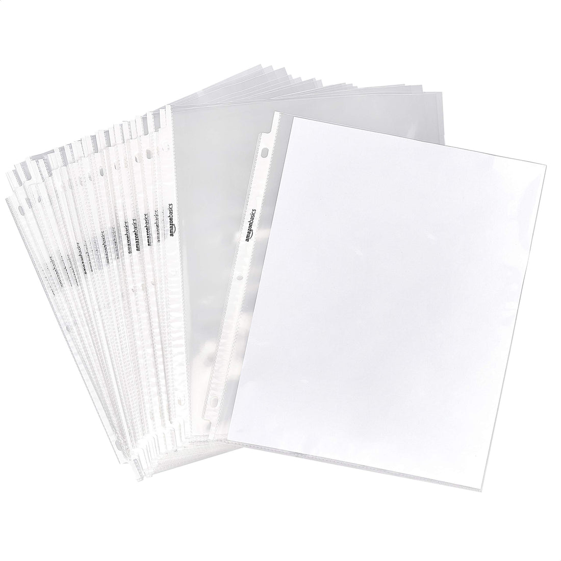 Clear Protective Covers for Organizing Papers and Documents in Binders