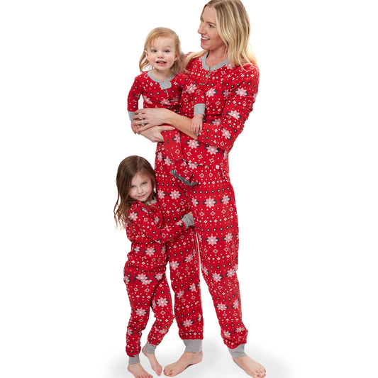 HonestBaby Family Matching Holiday Pajamas Organic Cotton for Men, Women, Kids, Toddlers, Baby ...