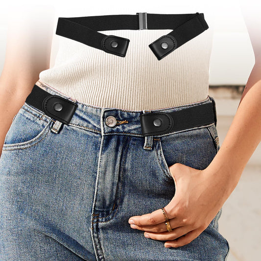 No Buckle Elastic Belts for Jeans