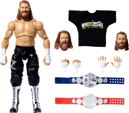 Mattel WWE Ultimate Edition Action Figure ⁘ Accessories, 6-inch Sami Zayn Collectible Set with ...