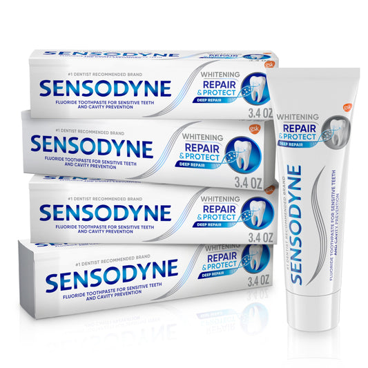 Sensodyne Repair and Protect Whitening Toothpaste Pack
