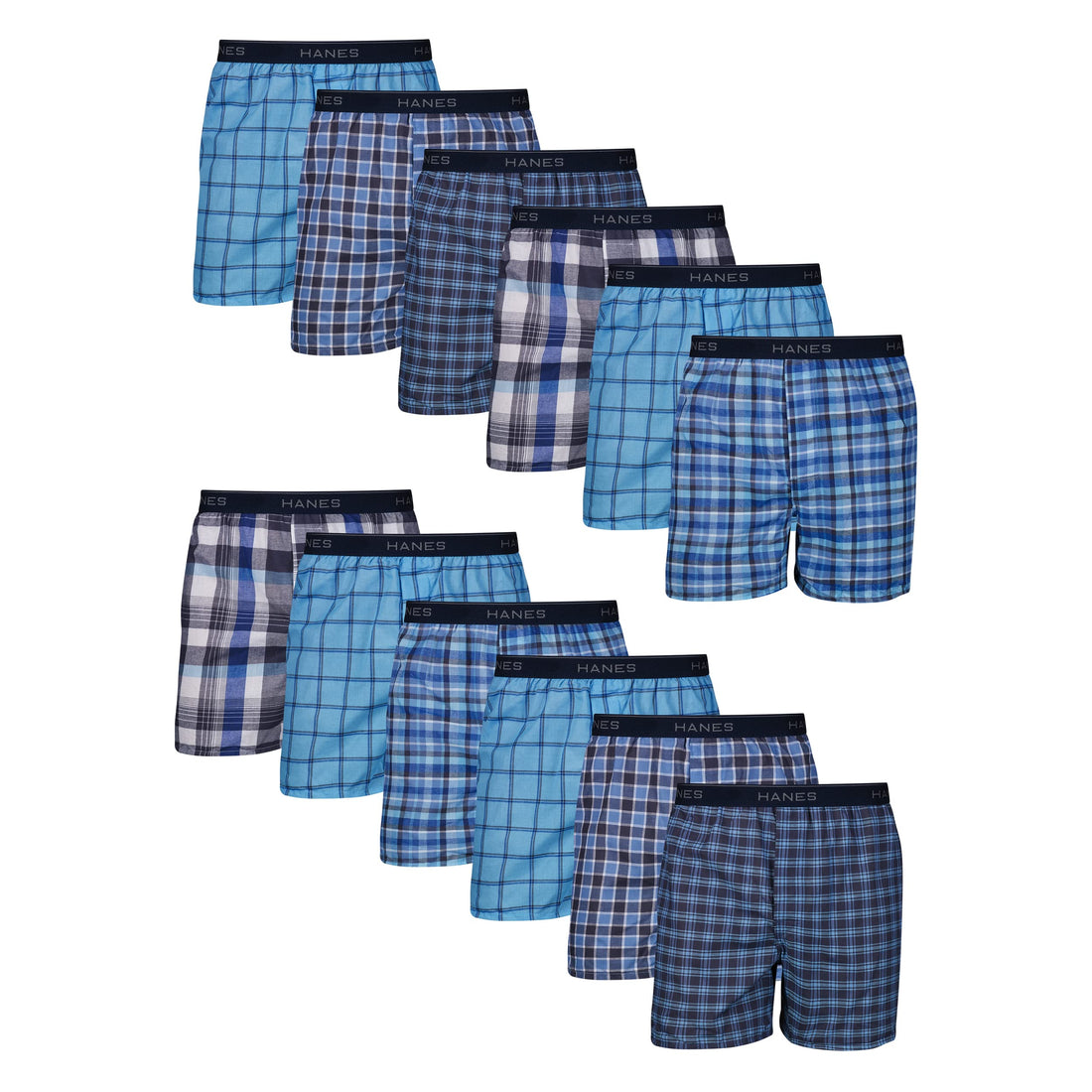 Hanes Men's Boxer Briefs, Comfortable, Tagless Underwear, Multi- Pack Options.