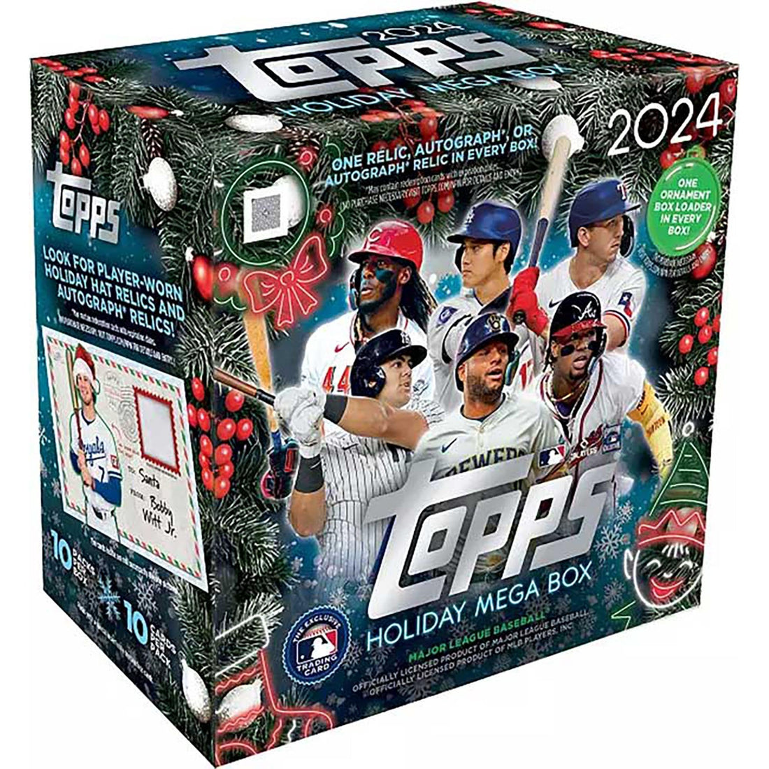 Blast into the Holidays with Exclusives in the Topps Mega Box!