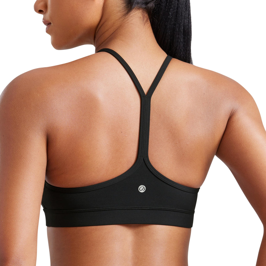 Women's Low-Impact Padded Yoga Top with Spaghetti Thin Straps.
