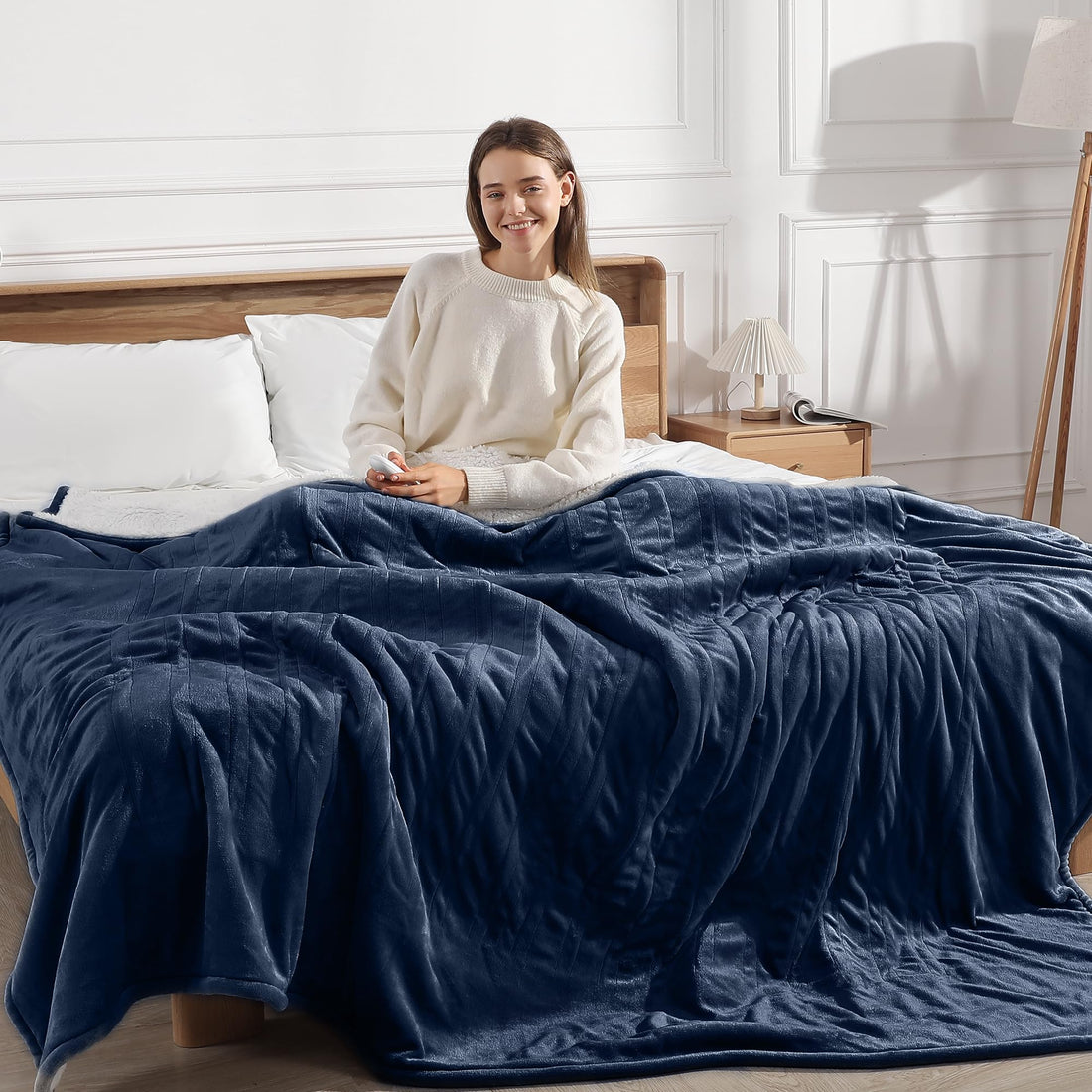 Electric Blanket with 5 Heating Levels and Auto Shut-Off