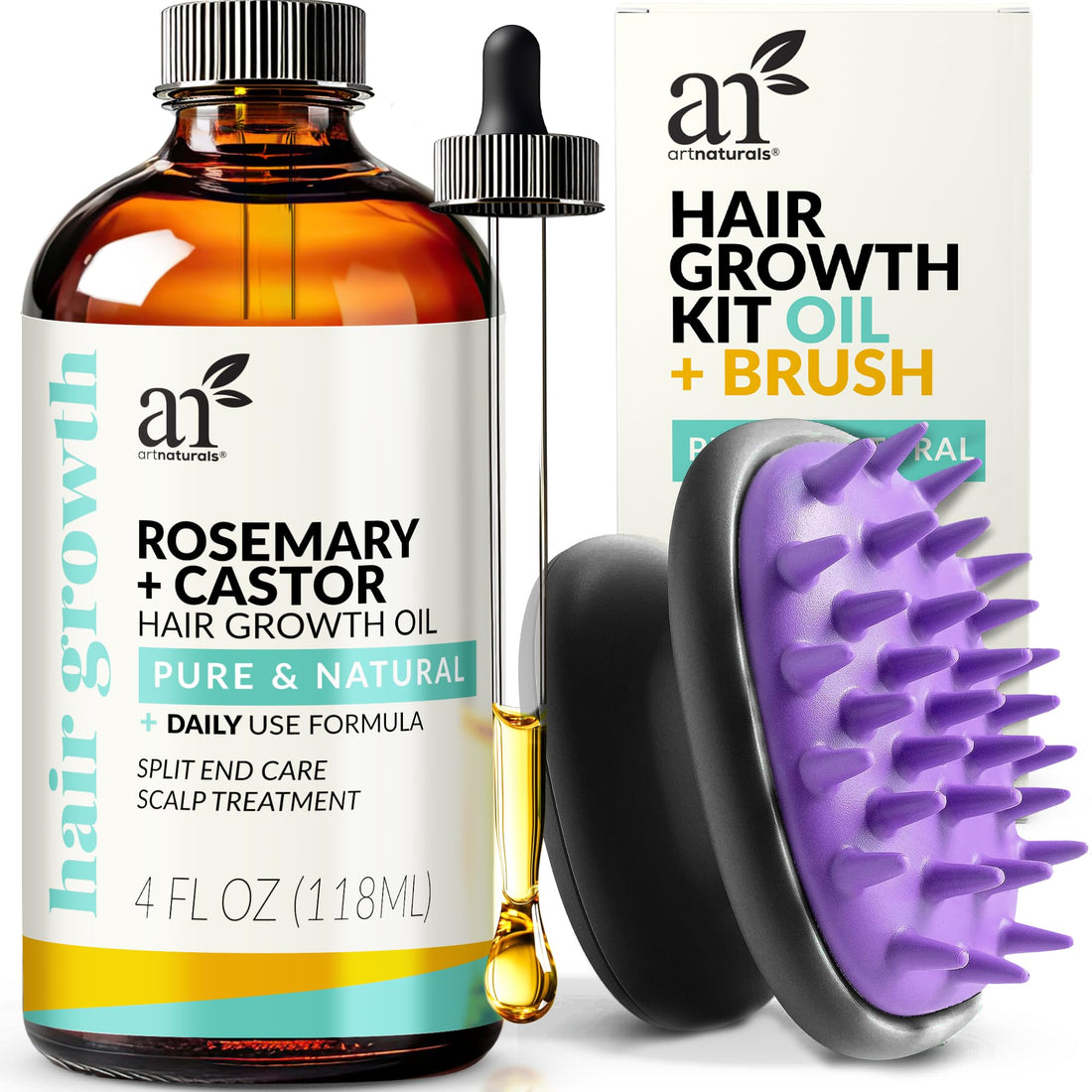 Revive Your Locks with Organic Hair Growth Oil and Massager