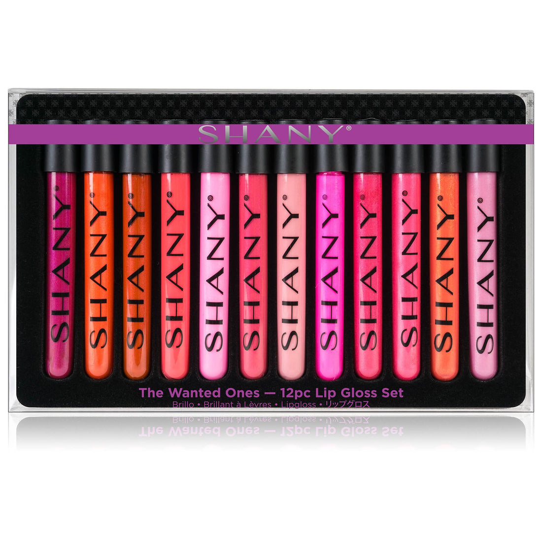 Nourishing Lip Gloss Set with Aloe Vera and Vitamin E Benefits.