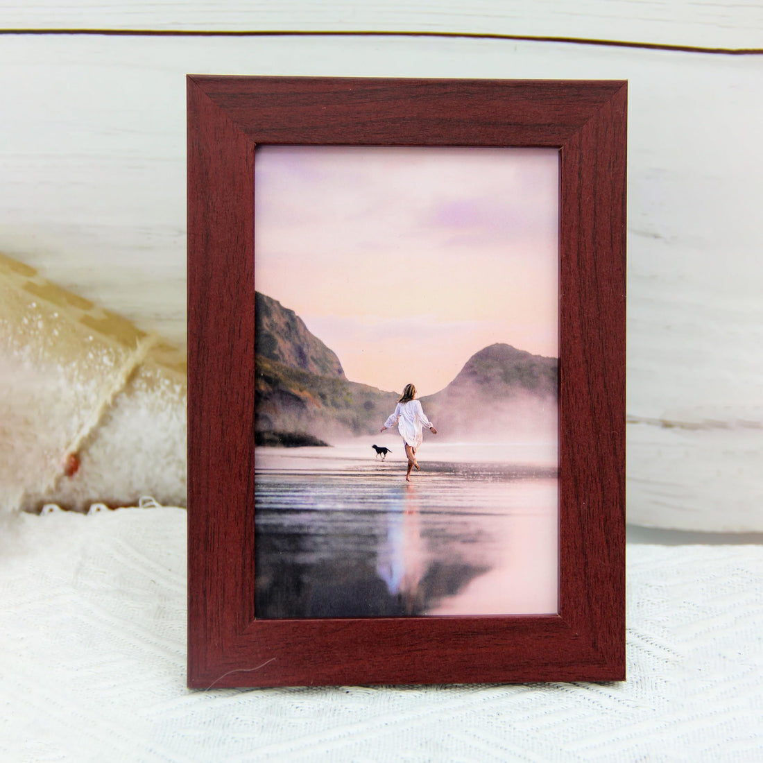 Graceful Glass Photo Frame for Modern Home Decor